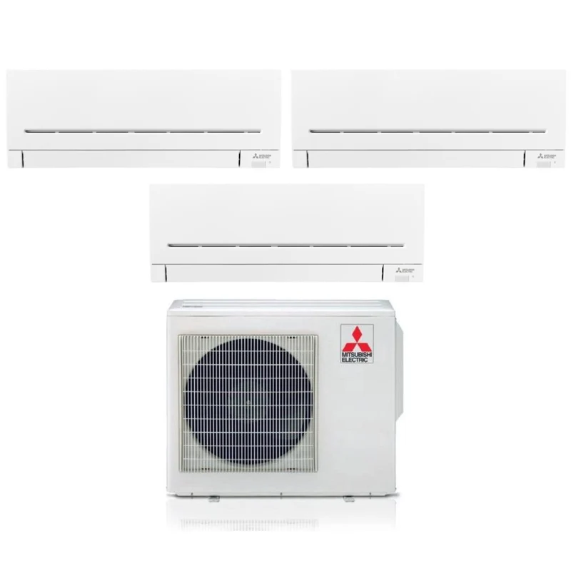 Climatizzatore Condizionatore Mitsubishi Electric Trial Split Inverter Serie AP-VGK 9+9+12 con MXZ-3F54VF2 R-32 Wi-Fi Integrato 9000+9000+12000