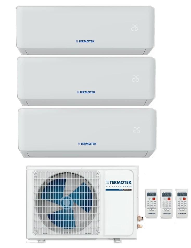 Termotek Trial Split Inverter-Klimaanlage Airplus C 9000+12000+12000 BTU mit 3C R-32 Wi-Fi optional A++ 9+12+12