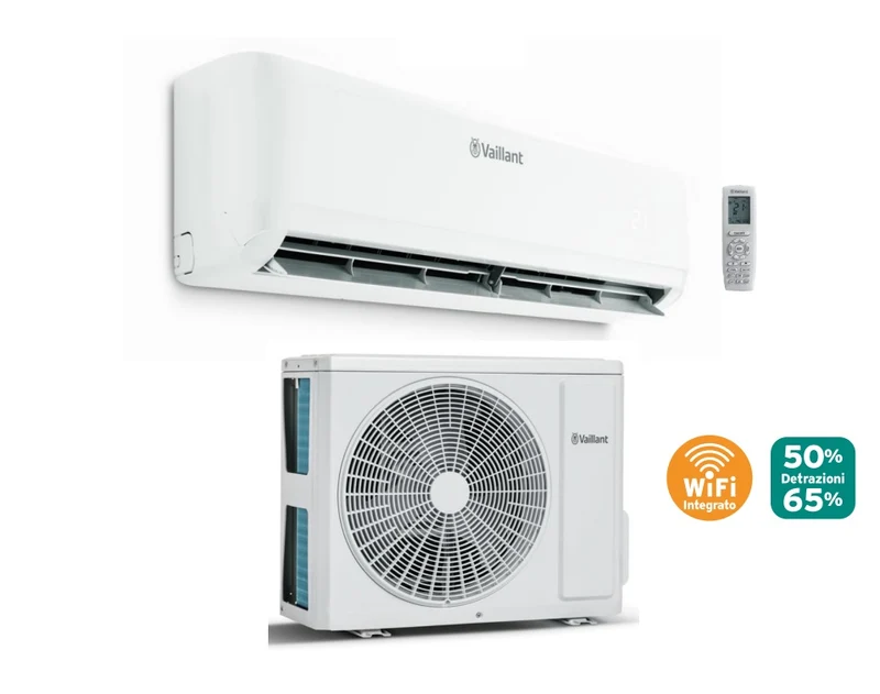 Vaillant ClimaVAIR Pro Klimaanlage 12000 Btu VAIB 1-035 WN R-32 Integriertes WLAN
