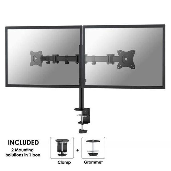 SCHREIBTISCHHALTERUNG D135D SCHWARZ