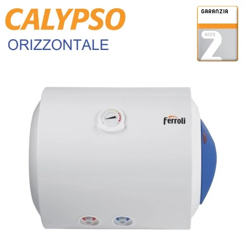 AREA OCCASIONI Scaldabagno Elettrico Ferroli Calypso 50 HO Orizzontale 50 Litri