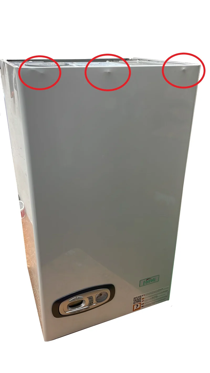 AREA OCCASIONI Caldaia a Condensazione Ferroli DIVACONDENS D PLUS F24 Metano LOW NOx Completa di kit scarico fumi
