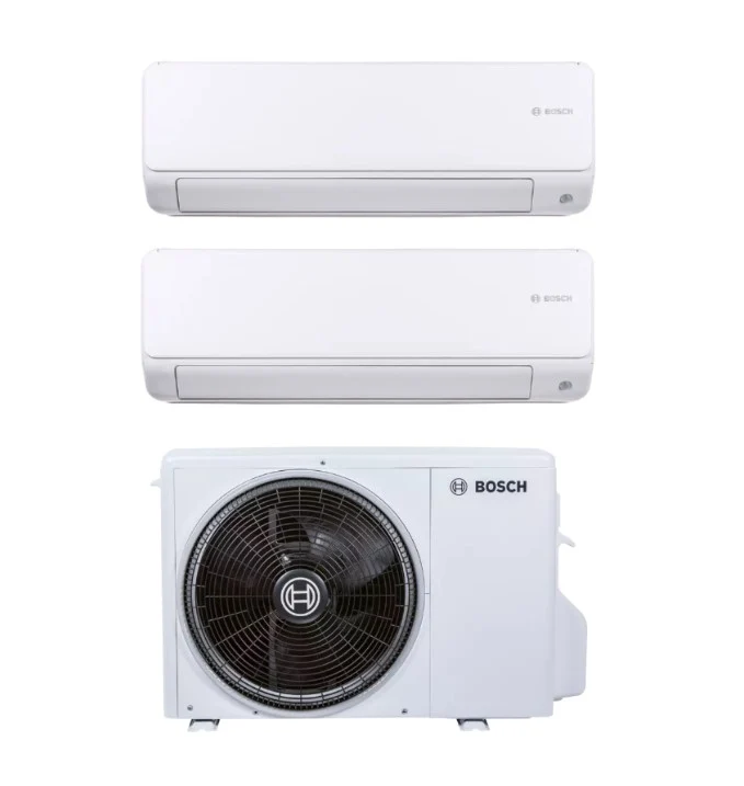 Bosch Climate 6000i 12+18 Dual-Split-Klimaanlage mit CL5000M 82/4 E R-32 Wi-Fi optional