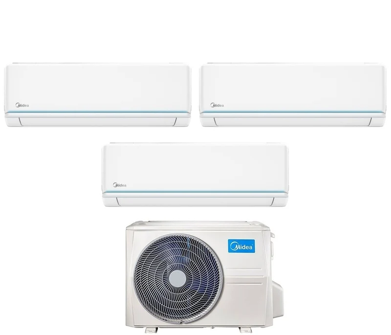 Condizionatore Trial Split Midea Evolution 9+12+18 con M4OE-28HFN8-Q R-32 Wi-Fi Integrato