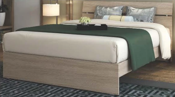 Letto Matrimoniale Modern Cm. 171x200x98H Olmo