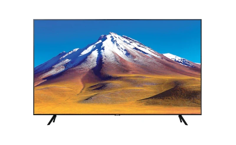 Televisore Tv Samsung 43" UHD Crystal Smart HDR Processore Crystal 4K Dimming UHD Wi-Fi Diretto DVB-T2CS2 Black UE43TU7092