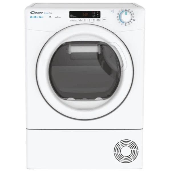 Asciugatrice a Carico Frontale Candy Smart Pro CSO4H7A2DE-S 7 Kg Slim A++ (A85xL59,6xP46,5) Controllo remoto avanzato e contenuti extra (Wi-Fi + BLE)