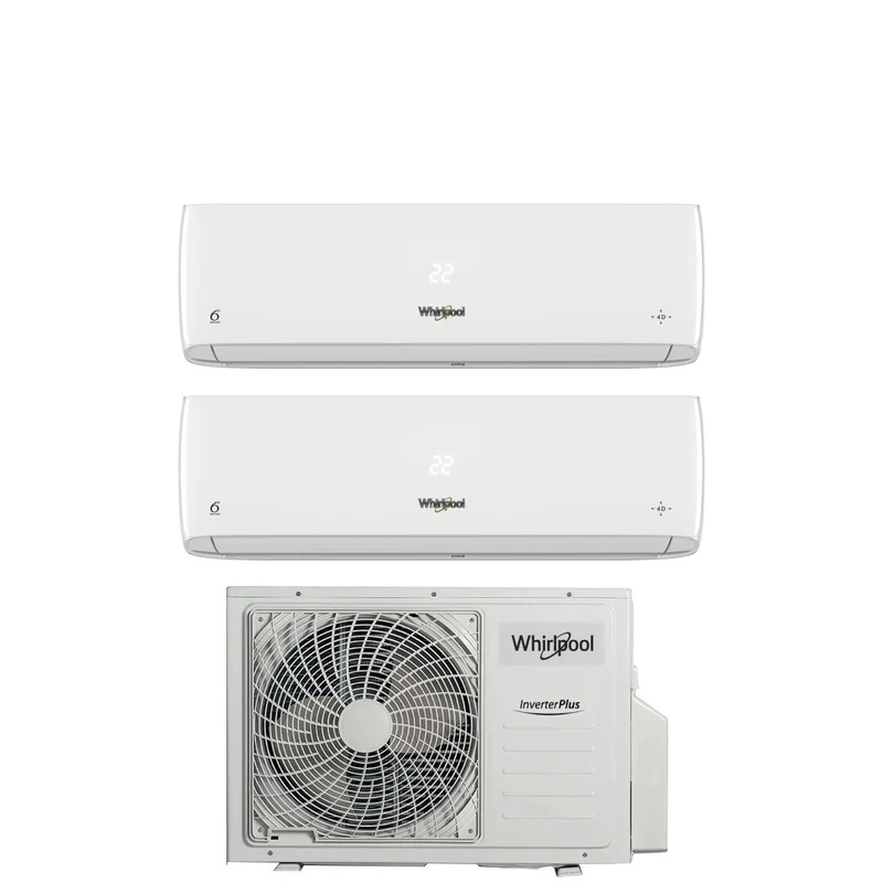 Climatizzatore Condizionatore Whirpool Dual Split Inverter 9+12 WA20ODU32 R-32 9000+12000