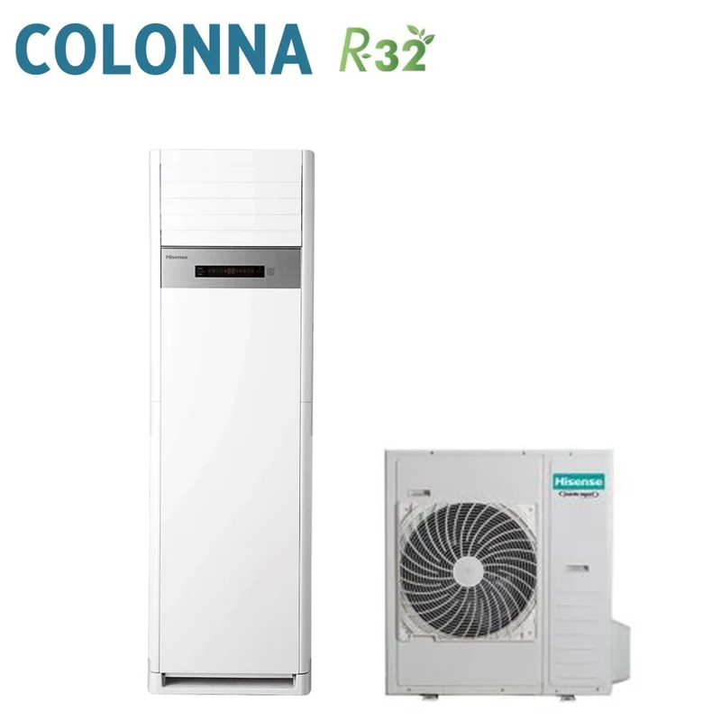 SCHNÄPPCHENBEREICH Hisense Inverter-Säulenklimaanlage 48000 Btu AUF140UR4RMPA R-32 dreiphasig