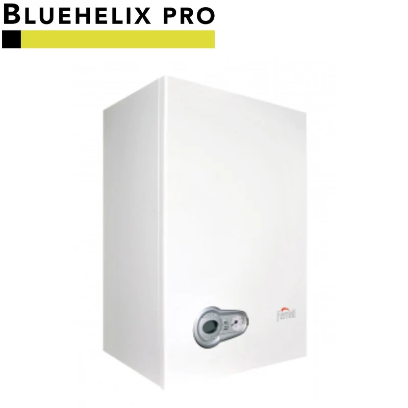 SCHNÄPPCHENBEREICH Ferroli-Brennwertkessel BLUEHELIX PRO 25C Methan, komplett mit Rauchabzugssatz, geteilter Rauchsatz