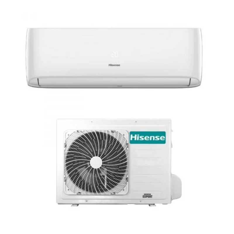 SCHNÄPPCHENBEREICH Klimaanlage Hisense Inverter EASY SMART Serie 12000 Btu CA35YR3AG + CA35YR3AW R-32 Wi-Fi optional – Neu