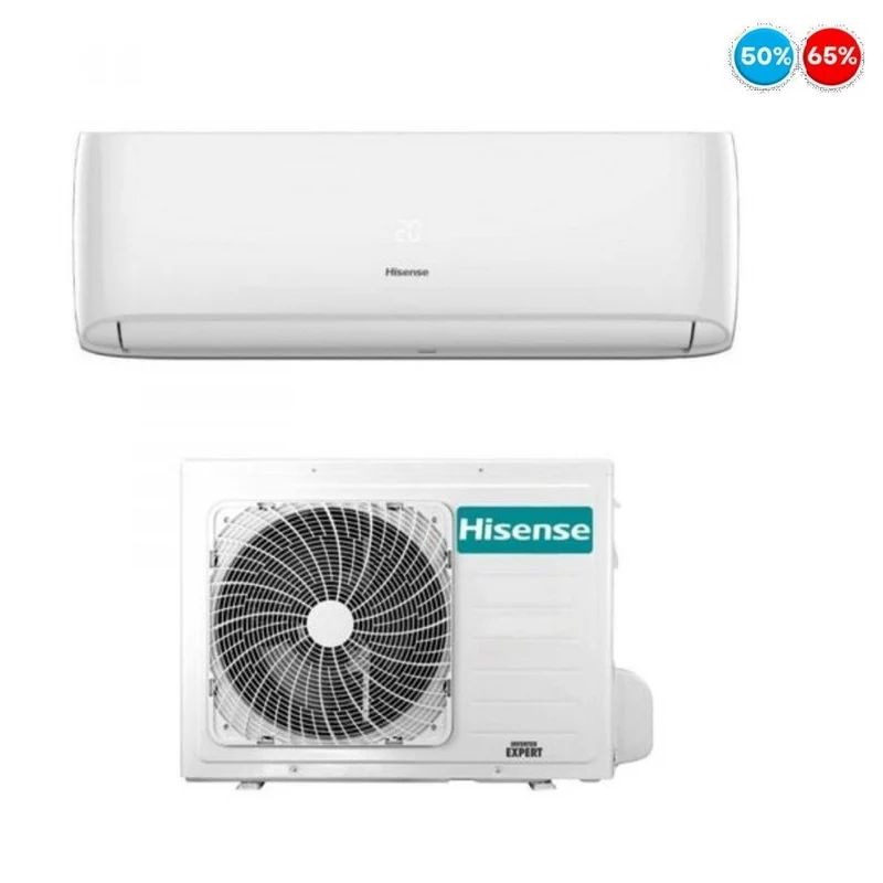SCHNÄPPCHENBEREICH Hisense Klimaanlage Inverter EASY SMART Serie 12000 Btu CA35MR05G + CA35MR05W R-32 Wi-Fi optional Klasse A++/A+ – NEU 2023 AO819