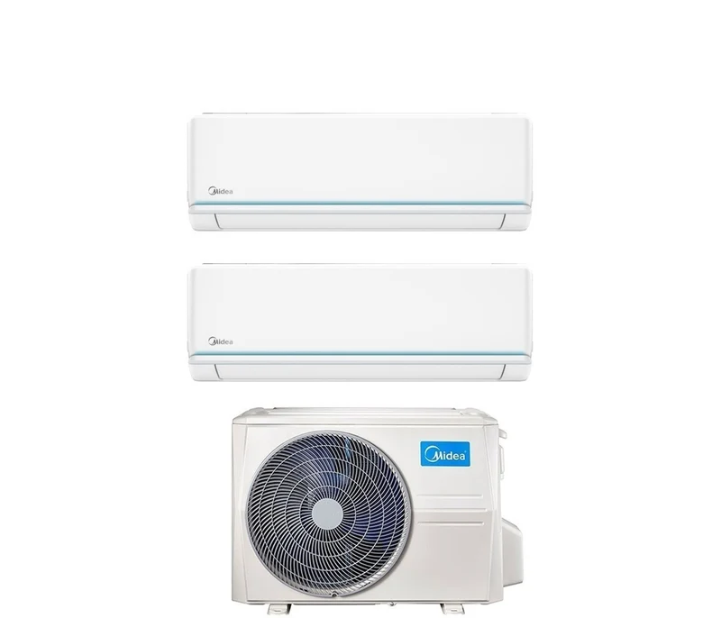 Condizionatore Dual Split Midea Evolution 9+12 con M3OG-21HFN8-Q R-32 Wi-Fi Integrato