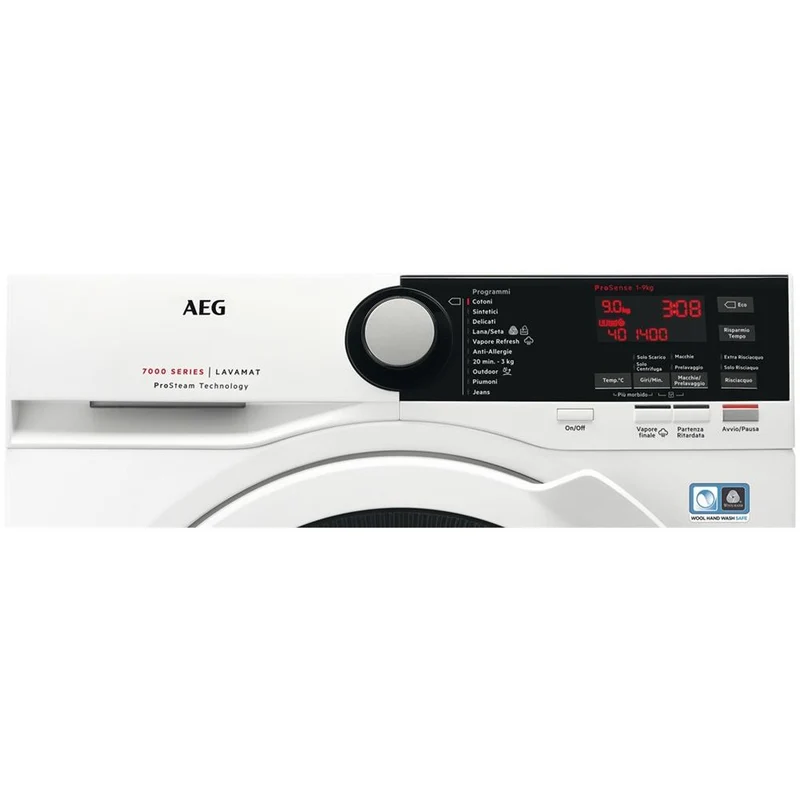 Lavatrice a Carico Frontale Aeg 9 Kg 1400 Giri Tecnologia ProSteam L7FBE941 Classe C
