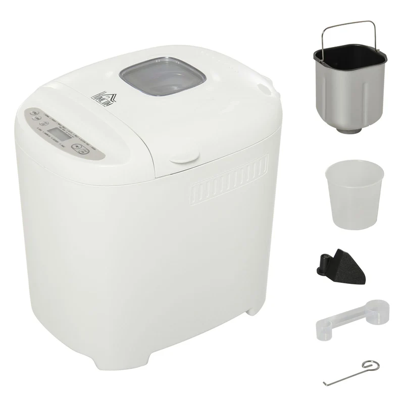 EASYCOMFORT Macchina per il Pane 11 Programmi, Timer 13 Ore, Antiaderente, 550W