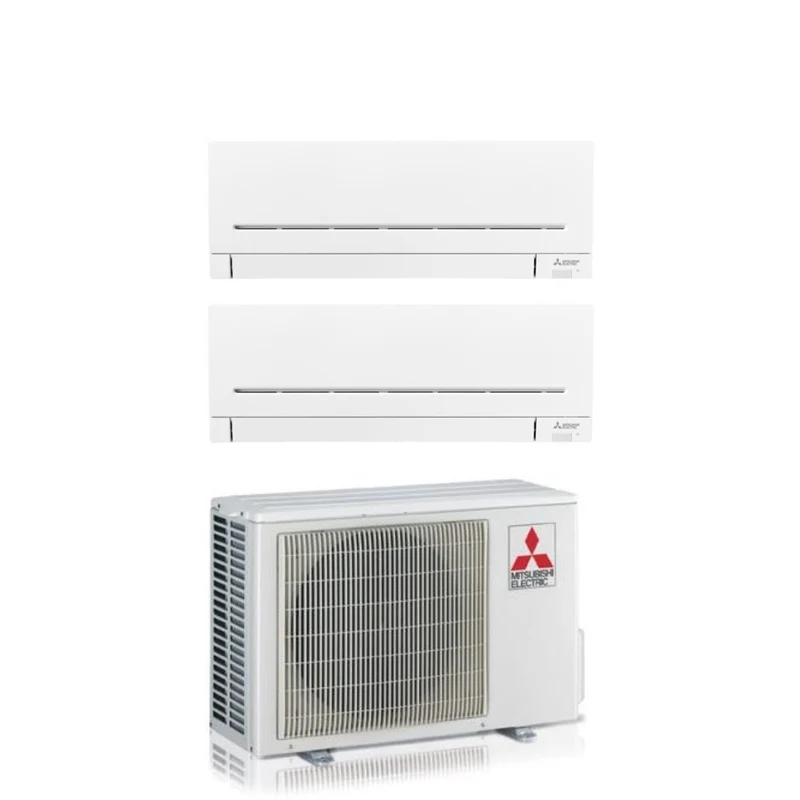SCHNÄPPCHENBEREICH Klimaanlage Mitsubishi Electric Dual Split Inverter AP-VGK Serie 7+12 mit MXZ-2F42VF2 R-32 Integriertes WLAN 7000+12000