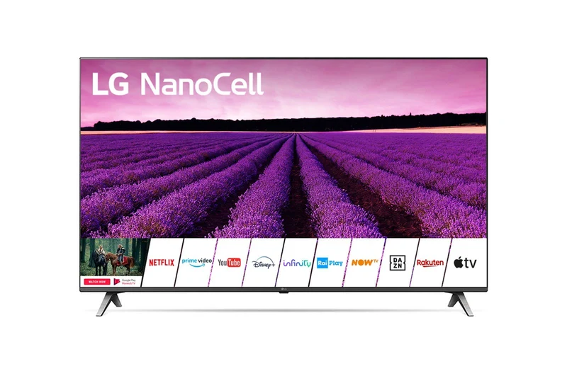 Televisore LG TV 49" LED NanoCell Al 4K Cinema HDR Smart DTS Virtual Google Assistant e Alexa 49SM8050