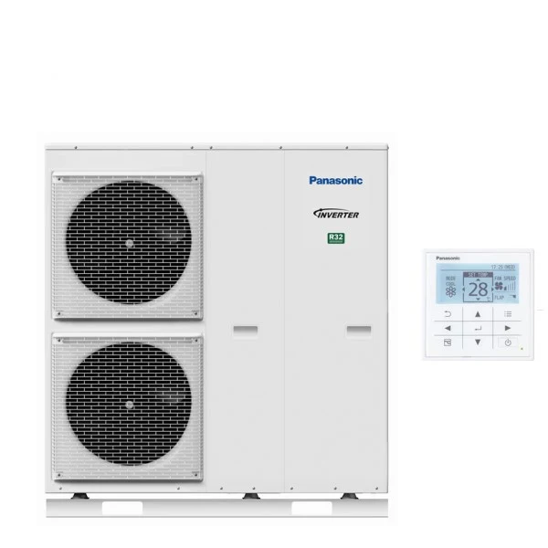 Panasonic AQUAREA T-CAP Monoblock-Wärmepumpe 9 kW WH-MXC09J3E5 R-32 WLAN optional A++/A++ mit Steuerung im Lieferumfang enthalten