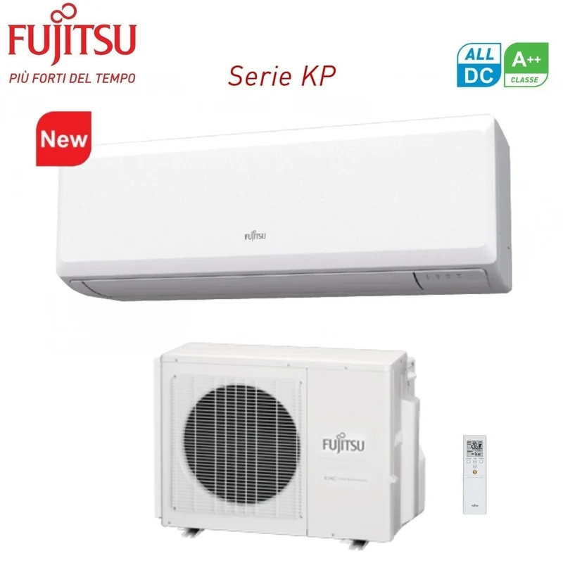 SCHNÄPPCHENBEREICH Fujitsu Inverter-Klimaanlage KP-Serie 12000 Btu ASYG12KPCA R-32 Wi-Fi optional Klasse A++