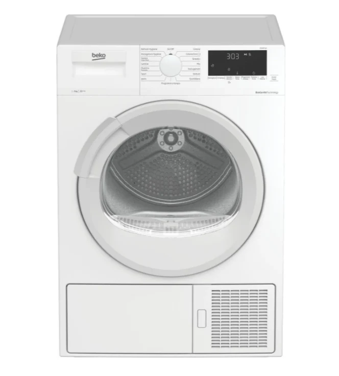 Asciugatrice a Pompa di Calore Beko 9 Kg DRX927WN Classe A++ (A84,6xL59,7xP63,3) Motore Inverter EcoGentle