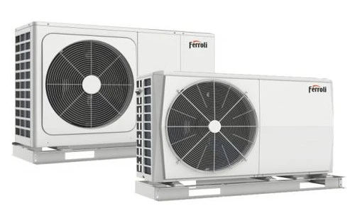 Ferroli OMNIA M 3.2 Reversible Wärmepumpe 14 kW 2CP000IF Dreiphasig für externe Installation mit DC-Inverter R-32 WLAN-Kompressor mit Steuerung im Lieferumfang enthalten