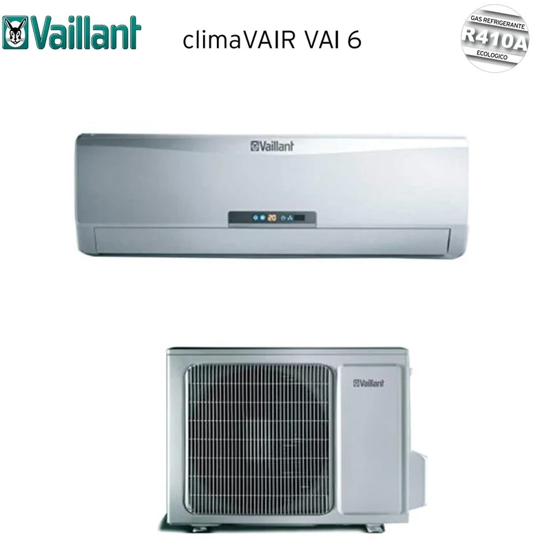 Vaillant Inverter-Klimaanlage CLIMAVAIR VAI 6 Serie 24000 Btu VAI6-065 WN R-410