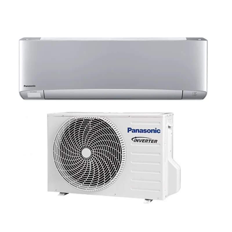 Panasonic Inverter-Klimaanlage Etherea Silver Series 12000 Btu CS-XZ35ZKEW R-32 Integriertes WLAN Silberfarbe