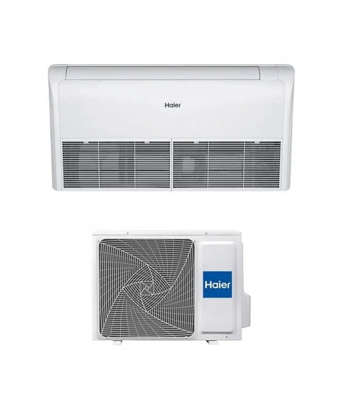 Climatizzatore Condizionatore Haier Inverter Soffitto/Pavimento R-32 36000 btu AC105S2SH1FA - NOVITA' Comando a filo Haier YR-E17A