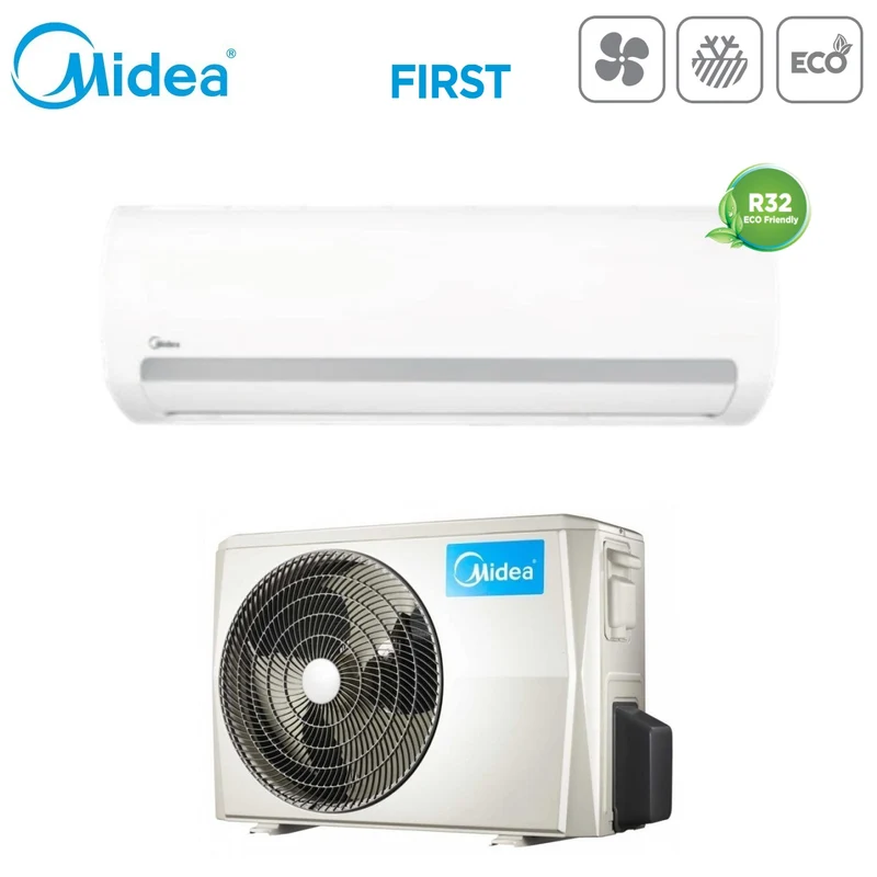 Midea Inverter-Klimaanlage FIRST-Serie 12000 Btu MSMA2BU-12HRDN8 R-32 – Neuigkeiten