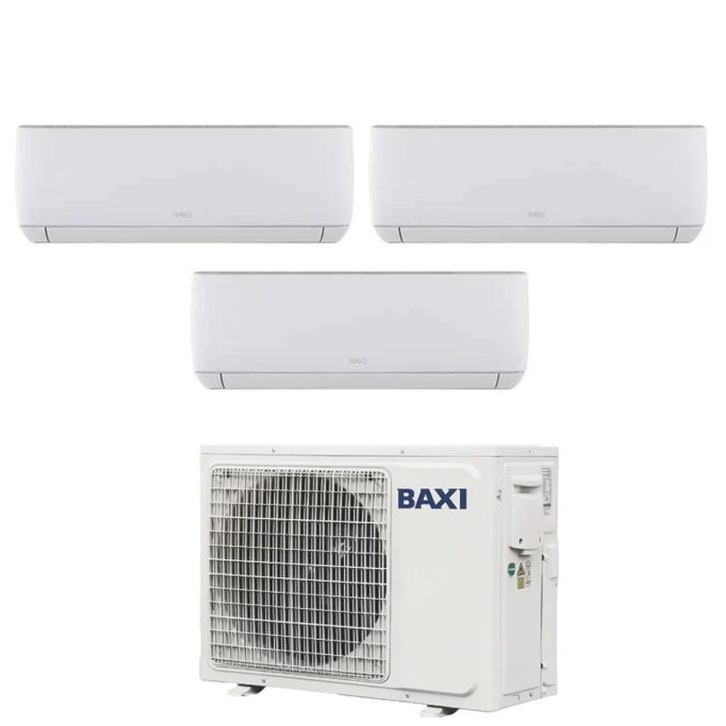 Baxi Trial Split Inverter-Klimaanlage ASTRA 7+9+12 Serie mit LSGT70-3M R-32 Wi-Fi optional 7000+9000+12000 – Neu