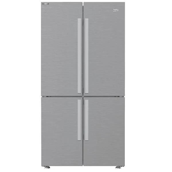 Frigorifero a Libera Installazione a 4 Porte Beko Total No Frost Grigio GN1406231XBN (A182xL90,8xP75) 572 Litri Classe F