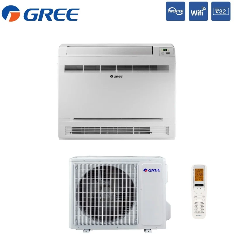 Climatizzatore Condizionatore Gree Console 18000 Btu GEH18AA-K6DNA1F R-32 Wi-Fi Integrato - Novità