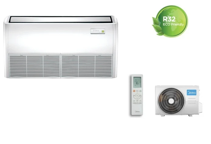 Condizionatore Midea Soffitto/Pavimento 24000 btu MUE-24HRFNX R-32 A++ completo di comando -