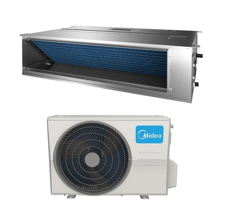 Condizionatore Canalizzato Midea 42000 btu R-32 MTI-42HWFNX completo di tecomando e comando a filo A++ Wi-Fi Optional -