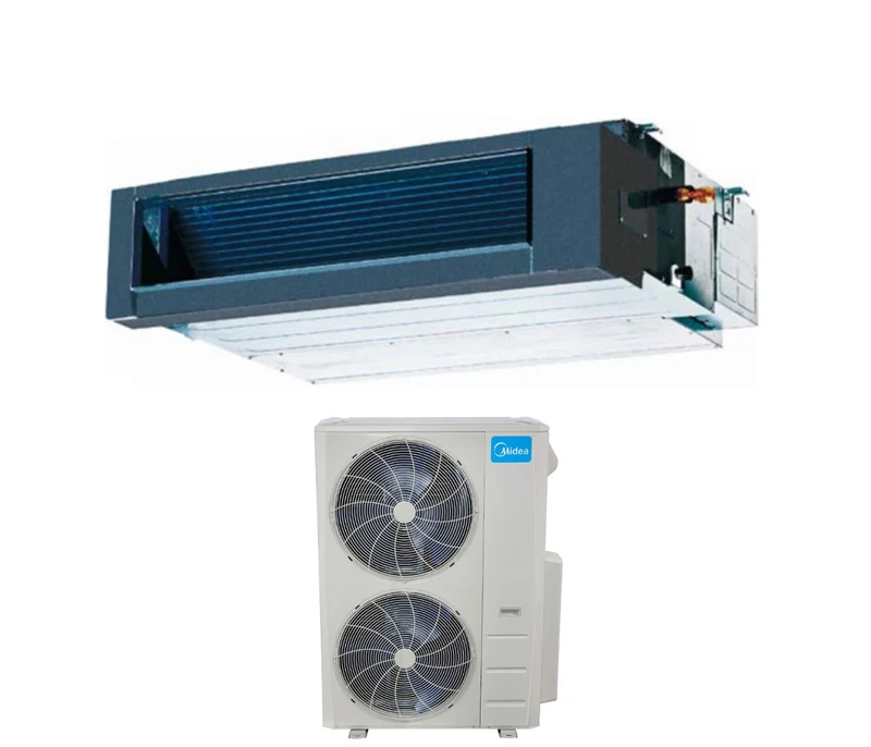 Climatizzatore Condizionatore Canalizzato Canalizzabile Midea Inverter 48000 Btu MTB-140 + MOUE-140K Monofase R-410