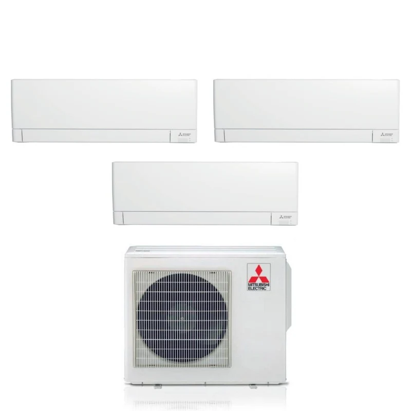 Condizionatore Mitsubishi Electric Trial Split Ay 9000+9000+9000 btu con MXZ-3F54VF Wi-Fi Integrato R-32