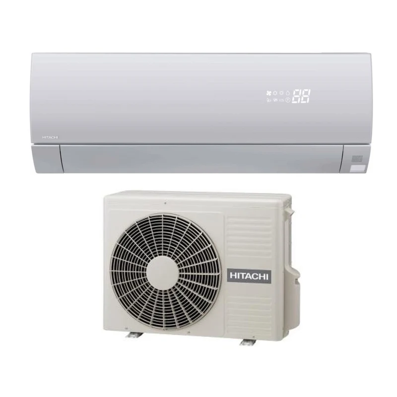 Hitachi Inverter-Klimaanlage PREMIUM FROST WASH WHITE-Serie 12000 Btu RAK-35PSEW R-32 Wi-Fi Optionale weiße Farbe – Neu