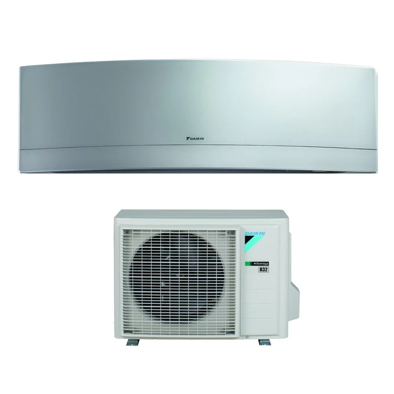 Daikin Bluevolution Inverter-Klimaanlage EMURA SILVER Serie 18000 BTU FTXJ50MS R-32 Integriertes WLAN Klasse A++ – italienische Garantie
