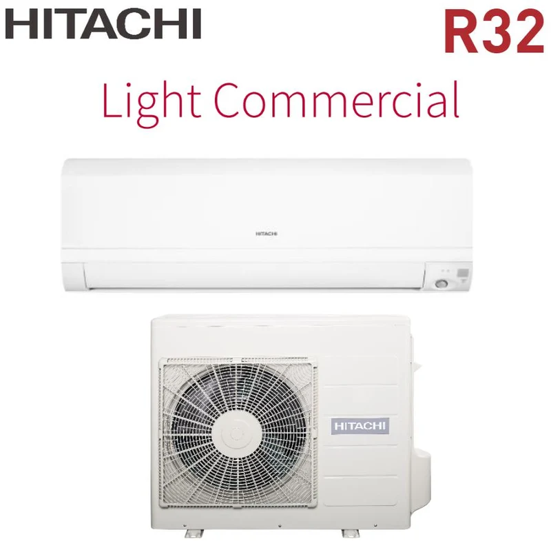 Hitachi Inverter-Klimaanlage Light Commercial-Serie 21000 Btu RAK-60PPD R-32 Wi-Fi Optionale Klasse A++/A++