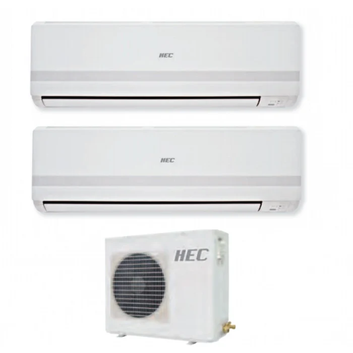 HEC by HAIER K6 DUAL SPLIT INVERTER 9000+12000 MIT H2SU-18HEKC03/R2