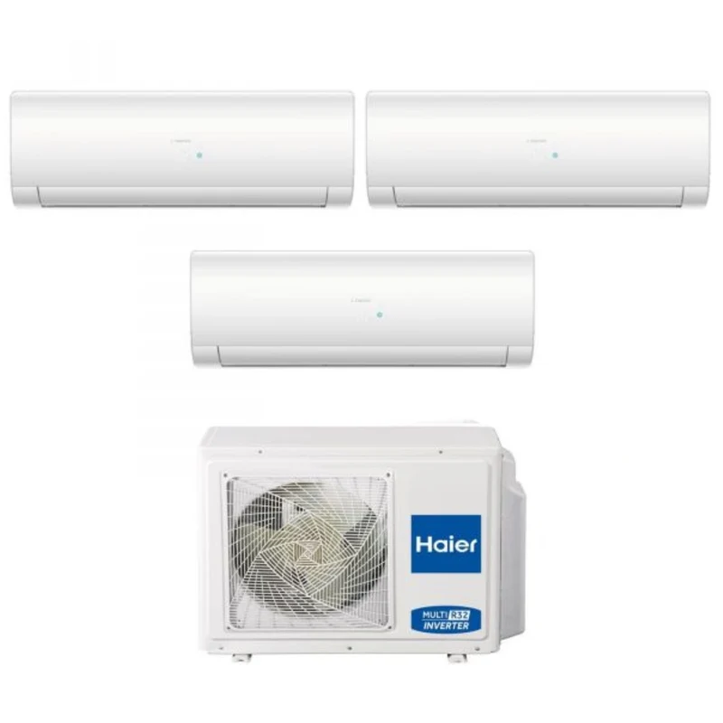 Haier Trial Split Inverter-Klimaanlage IES PLUS Serie 7+9+9 mit 3U55S2SR3FA R-32 integriertem WLAN 7000+9000+9000 – Neu