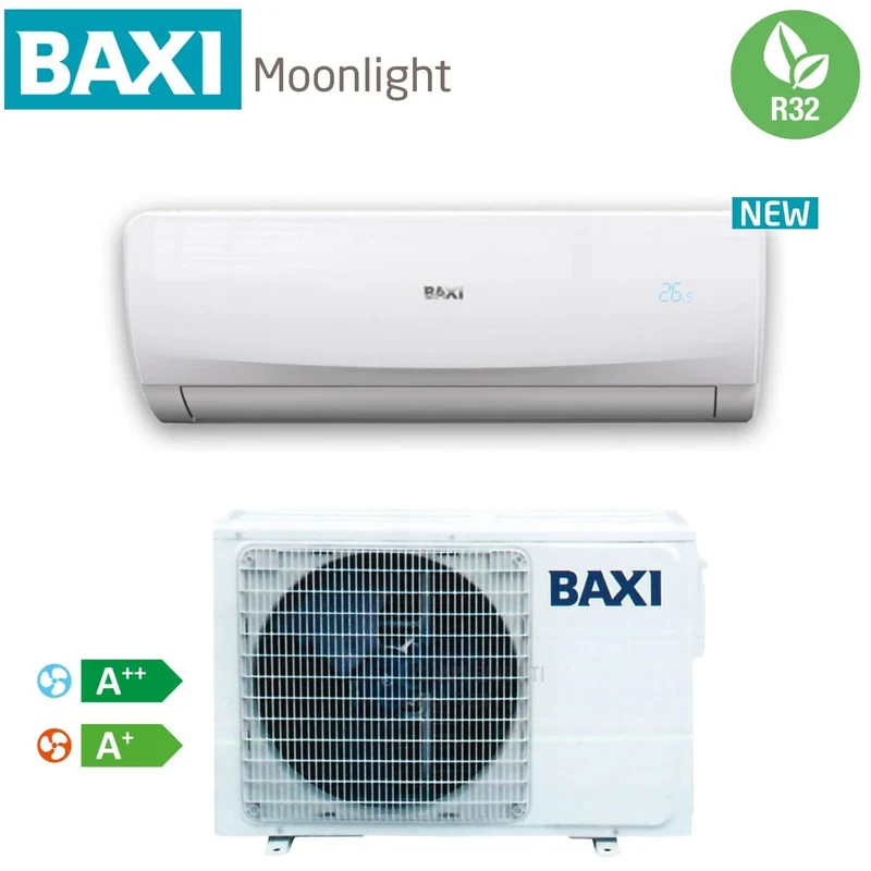 CLIMATIZZATORE CONDIZIONATORE BAXI INVERTER Luna Clima MOONLIGHT R-32 CLASSE A++/A+ 18000 BTU - NEW