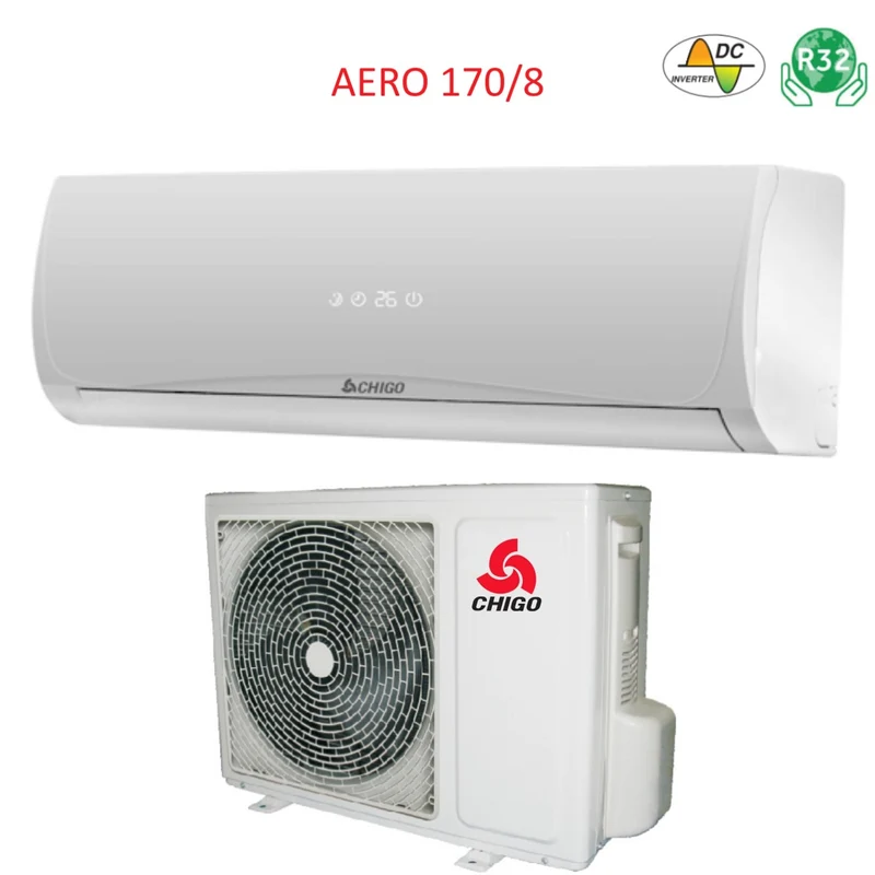Climatizzatore Condizionatore Chigo AERO 170/8 R-32 9000 btu A++ cod. CS-25V3G-1C170AY4A
