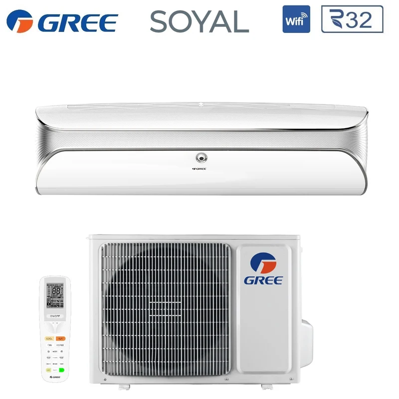 Gree Inverter-Klimaanlage SOYAL-Serie 18000 Btu GWH18AKC-K6DNA1A/I R-32 Integriertes WLAN A++/A+
