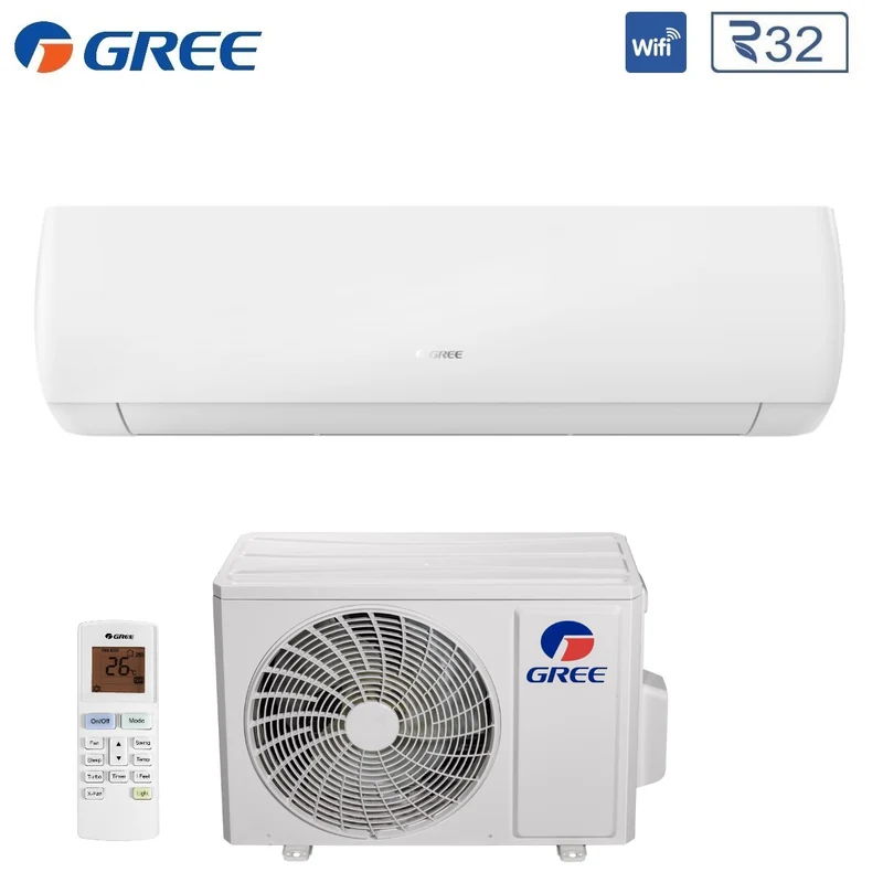 Gree Inverter-Klimaanlage MUSE PLUS-Serie 12000 Btu GWH12AGB-K6DNA1A/O R-32 Wi-Fi Optional A++/A+