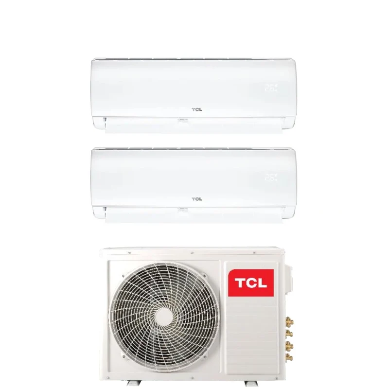 TCL Dual Split Inverter-Klimaanlage ELITE 9+12-Serie mit MT1820 R-32 integriertem Wi-Fi 9000+12000