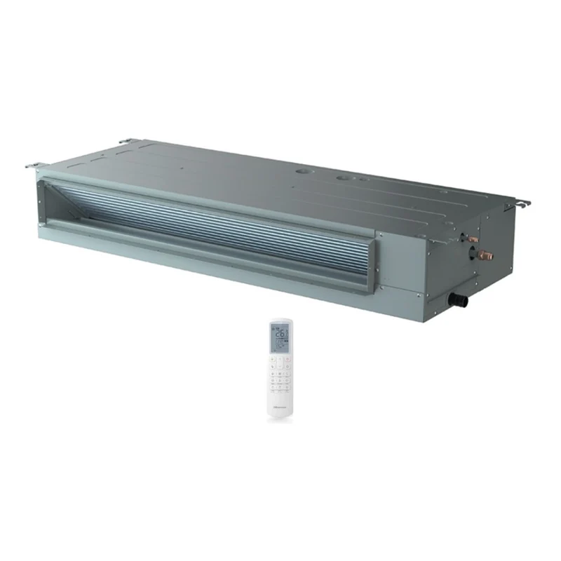Hisense Kanal-Innengerät 12000 Btu ADT35UX4RBL8 R-32 Wi-Fi, optional mit Standard-Fernbedienung
