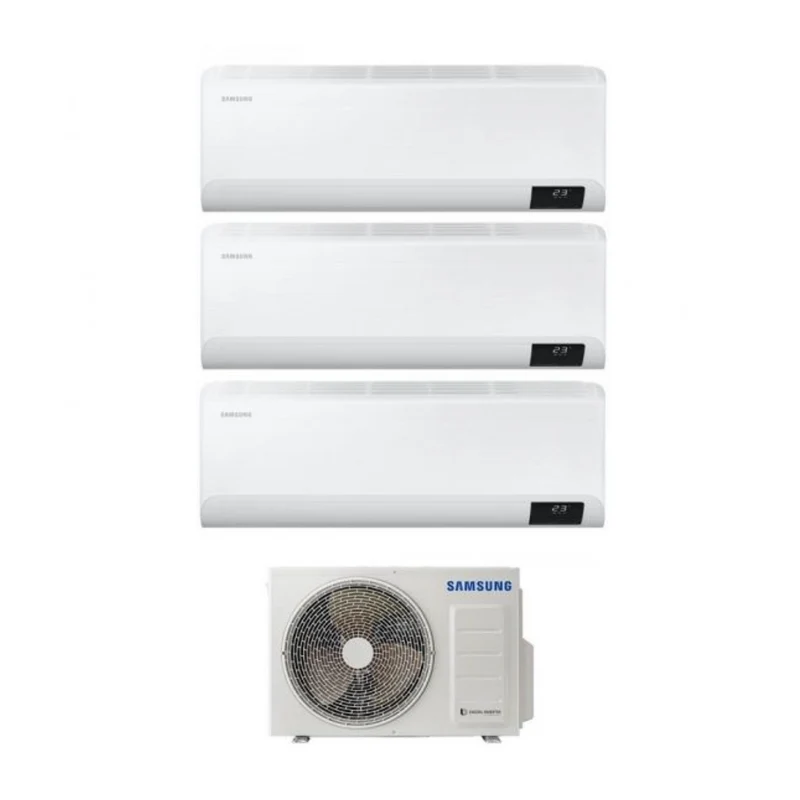 Klimaanlage Trial-Split Inverter Samsung Serie CEBU 12000+12000+12000 btu mit AJ068TXJ3KG A++ Wi-Fi 12+12+12 - NOVITA'