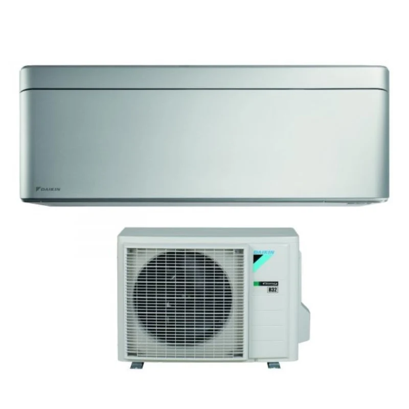 Condizionatore Daikin Stylish Total Silver 9000 Btu FTXA25BS R-32 Wi-Fi Integrato Grigio Garanzia Italiana