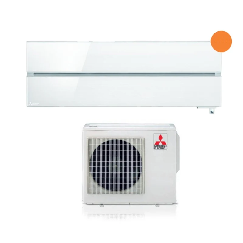 Unità Interna a Parete Mitsubishi Electric Inverter Serie Kirigamine Style 18000 BTU MSZ-LN50VGV Colore Pearl White - Bianco Perla